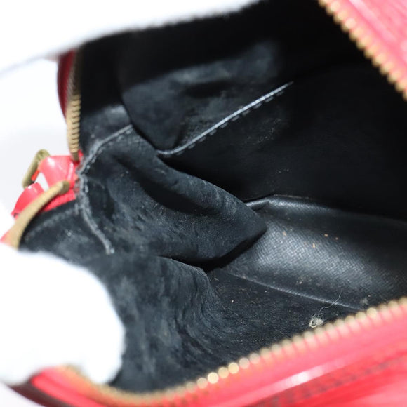 LOUIS VUITTON Epi Danube Shoulder Bag Red M45637 LV Auth BA5275