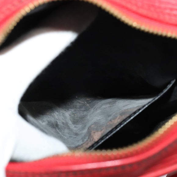 LOUIS VUITTON Epi Danube Shoulder Bag Red M45637 LV Auth BA5275