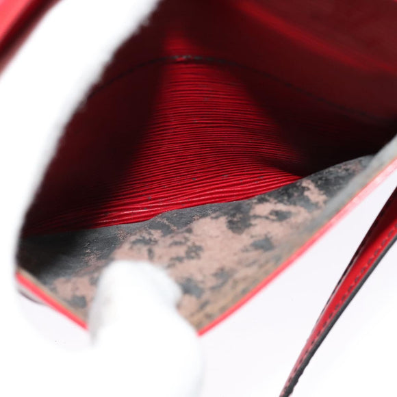 LOUIS VUITTON Epi Danube Shoulder Bag Red M45637 LV Auth BA5275