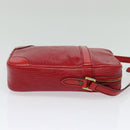 LOUIS VUITTON Epi Danube Shoulder Bag Red M45637 LV Auth BA5275-4