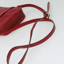 LOUIS VUITTON Epi Danube Shoulder Bag Red M45637 LV Auth BA5275-7