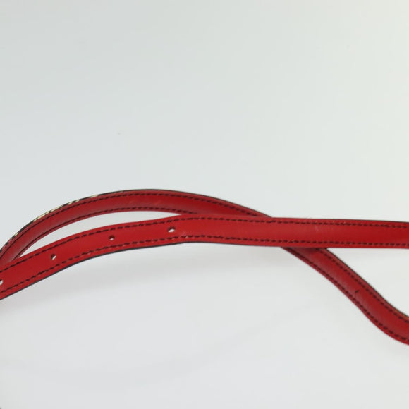 LOUIS VUITTON Epi Danube Shoulder Bag Red M45637 LV Auth BA5275