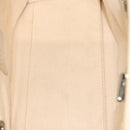 CHANEL Choco Bar Tote Bag Canvas Beige CC Auth BA528-9