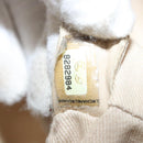 CHANEL Choco Bar Tote Bag Canvas Beige CC Auth BA528-10