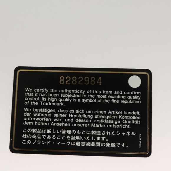 CHANEL Choco Bar Tote Bag Canvas Beige CC Auth BA528