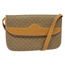 GUCCI Micro GG Supreme Shoulder Bag PVC Beige Gold 004 106 0024 Auth BA5286-1