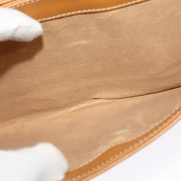 GUCCI Micro GG Supreme Shoulder Bag PVC Beige Gold 004 106 0024 Auth BA5286