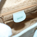 GUCCI Bamboo Backpack Suede Light Blue Gold 003 2058 0030 Auth BA5287-18