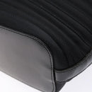 GUCCI Bamboo Hand Bag Canvas Black Silver 000 1998 0588 Auth BA5289-9