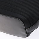 GUCCI Bamboo Hand Bag Canvas Black Silver 000 1998 0588 Auth BA5289-16