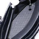 GUCCI Bamboo Hand Bag Canvas Black Silver 000 1998 0588 Auth BA5289-11