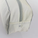 CHANEL Ski Case Sports Line Bag Nylon White Silver CC Auth BA5290V-3