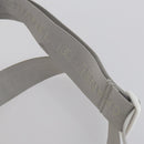 CHANEL Ski Case Sports Line Bag Nylon White Silver CC Auth BA5290V-8