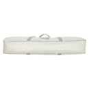 CHANEL Ski Case Sports Line Bag Nylon White Silver CC Auth BA5290V-5