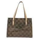 Salvatore Ferragamo Gancini Tote Bag Vinyl Brown Auth BA5292-13