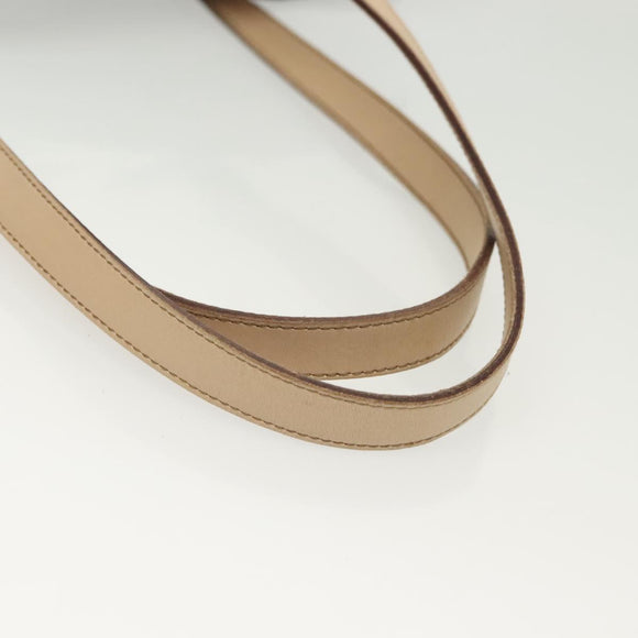 Salvatore Ferragamo Gancini Tote Bag Vinyl Brown Auth BA5292