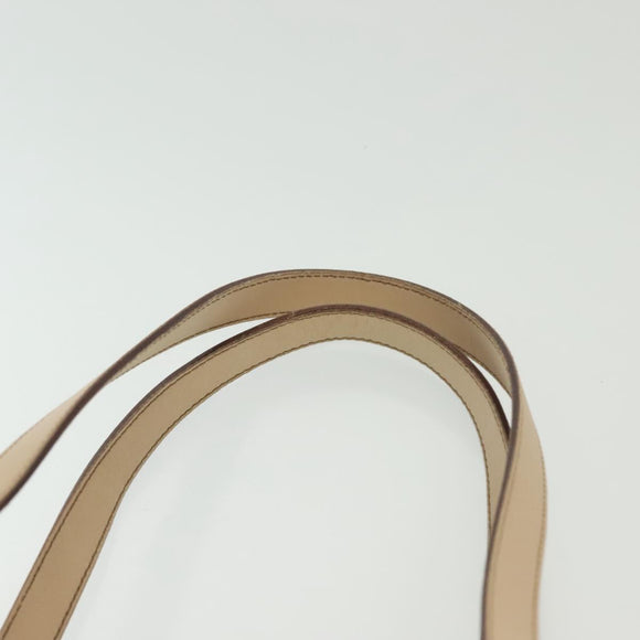 Salvatore Ferragamo Gancini Tote Bag Vinyl Brown Auth BA5292