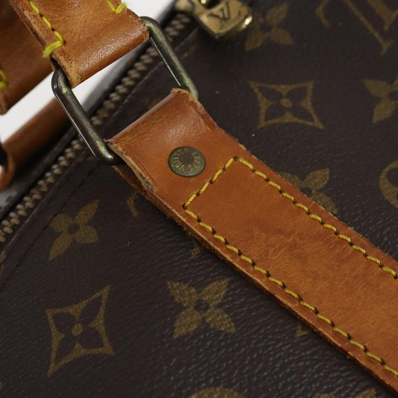 LOUIS VUITTON Monogram Keepall Bandouliere 60 Boston Bag M41412 LV Auth BA5295