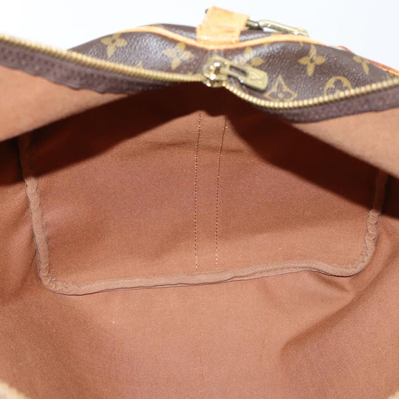 LOUIS VUITTON Monogram Keepall Bandouliere 60 Boston Bag M41412 LV Auth BA5295