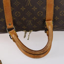 LOUIS VUITTON Monogram Keepall Bandouliere 60 Boston Bag M41412 LV Auth BA5295-9