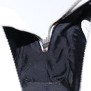 LOEWE Hand Bag Leather White Silver Auth BA5296-24