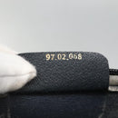 GUCCI GG Supreme Shoulder Bag PVC Navy Gold 97 02 068 Auth BA5298-12