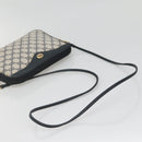 GUCCI GG Supreme Shoulder Bag PVC Navy Gold 97 02 068 Auth BA5298-7