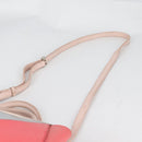 FENDI PETITE 2JOURS Hand Bag Leather 2way Beige Silver Auth BA5301-16