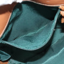 LOEWE Shoulder Bag Canvas Beige Auth BA5302-20