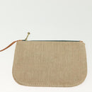 LOEWE Shoulder Bag Canvas Beige Auth BA5302-21
