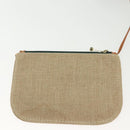 LOEWE Shoulder Bag Canvas Beige Auth BA5302-22
