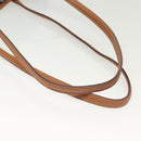 LOEWE Shoulder Bag Canvas Beige Auth BA5302-8