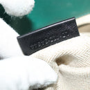 BVLGARI Chandra Shoulder Bag Leather Beige Gold Auth BA5303-12