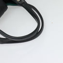 BVLGARI Chandra Shoulder Bag Leather Beige Gold Auth BA5303-7