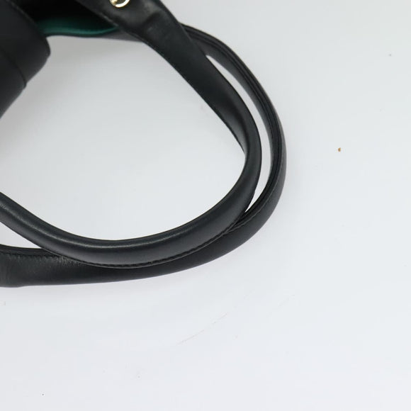 BVLGARI Chandra Shoulder Bag Leather Beige Gold Auth BA5303