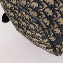 Christian Dior Trotter Canvas Hand Bag Navy Auth BA5304-12