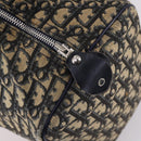 Christian Dior Trotter Canvas Hand Bag Navy Auth BA5304-15