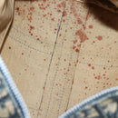 Christian Dior Trotter Canvas Hand Bag Navy Auth BA5304-16