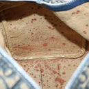 Christian Dior Trotter Canvas Hand Bag Navy Auth BA5304-17