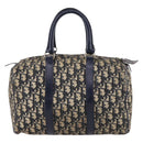 Christian Dior Trotter Canvas Hand Bag Navy Auth BA5304-2