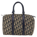 Christian Dior Trotter Canvas Hand Bag Navy Auth BA5304-3
