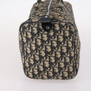 Christian Dior Trotter Canvas Hand Bag Navy Auth BA5304-4