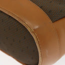 SAINT LAURENT Shoulder Bag Leather Black Gold Auth BA5308-11