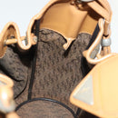 SAINT LAURENT Shoulder Bag Leather Black Gold Auth BA5308-19