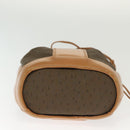 SAINT LAURENT Shoulder Bag Leather Black Gold Auth BA5308-9