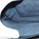 GUCCI GG Supreme Shoulder Bag PVC Navy Gold Auth BA5311-21