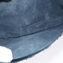 GUCCI GG Supreme Shoulder Bag PVC Navy Gold Auth BA5311-22