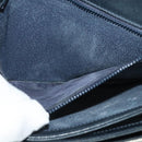 GUCCI GG Supreme Shoulder Bag PVC Navy Gold Auth BA5311-11