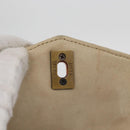 CHANEL Matelasse Waist Bag Canvas Beige CC Auth BA5314-22
