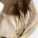 CHANEL Matelasse Waist Bag Canvas Beige CC Auth BA5314-27